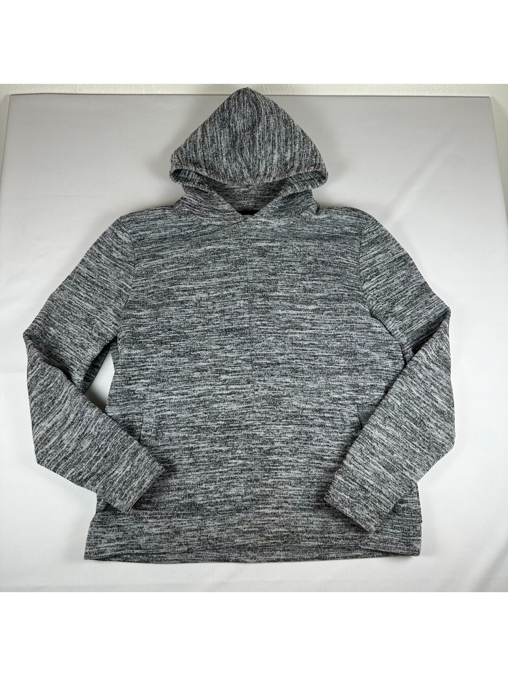Calibrate Mens Pullover Hoodie XL Gray Heather